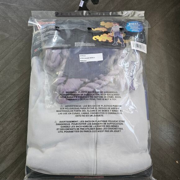 NEW Naruto Shippuden Sasuke Adult MENS UP TO 44 Spirit Halloween Costume Cosplay - Picture 2 of 2